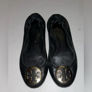 Tory Burch black ballet flat slippers 6.5